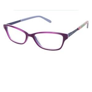 Ted Baker B714 RAS 51.16.140 Women’s Eyeglasses Frames Raspberry London EUC